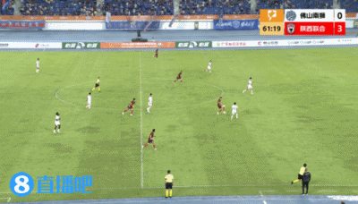 埃尔阿兹拉克传射引领陕西联合客场5-0横扫佛山南狮