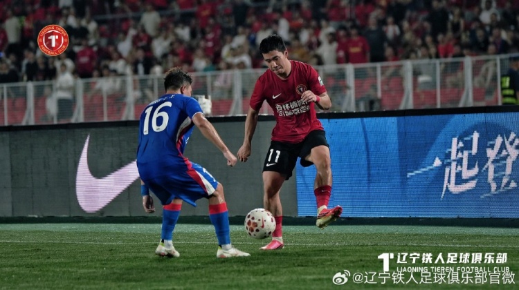 邦本宜裕传射热菲尼奥双响 辽宁铁人楠波湾主场3-1上海申花