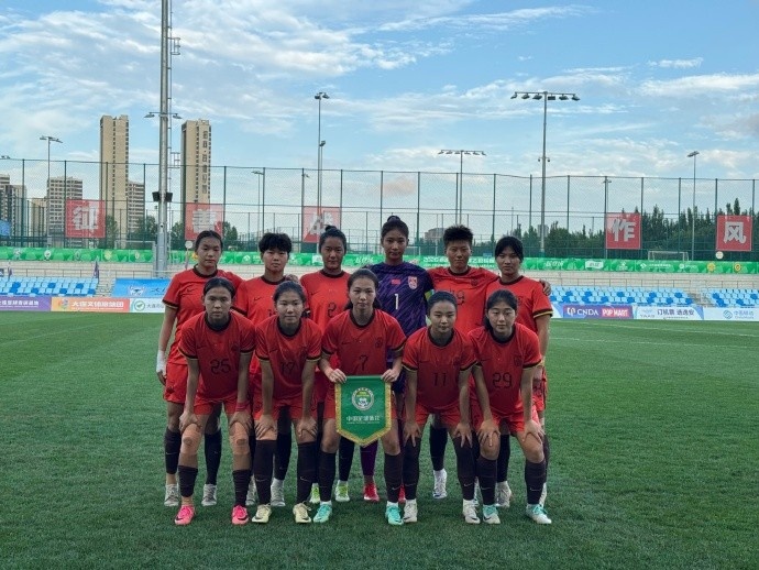 中国U20女足2-0辽宁沈北禾丰女足,周欣怡梅开二度